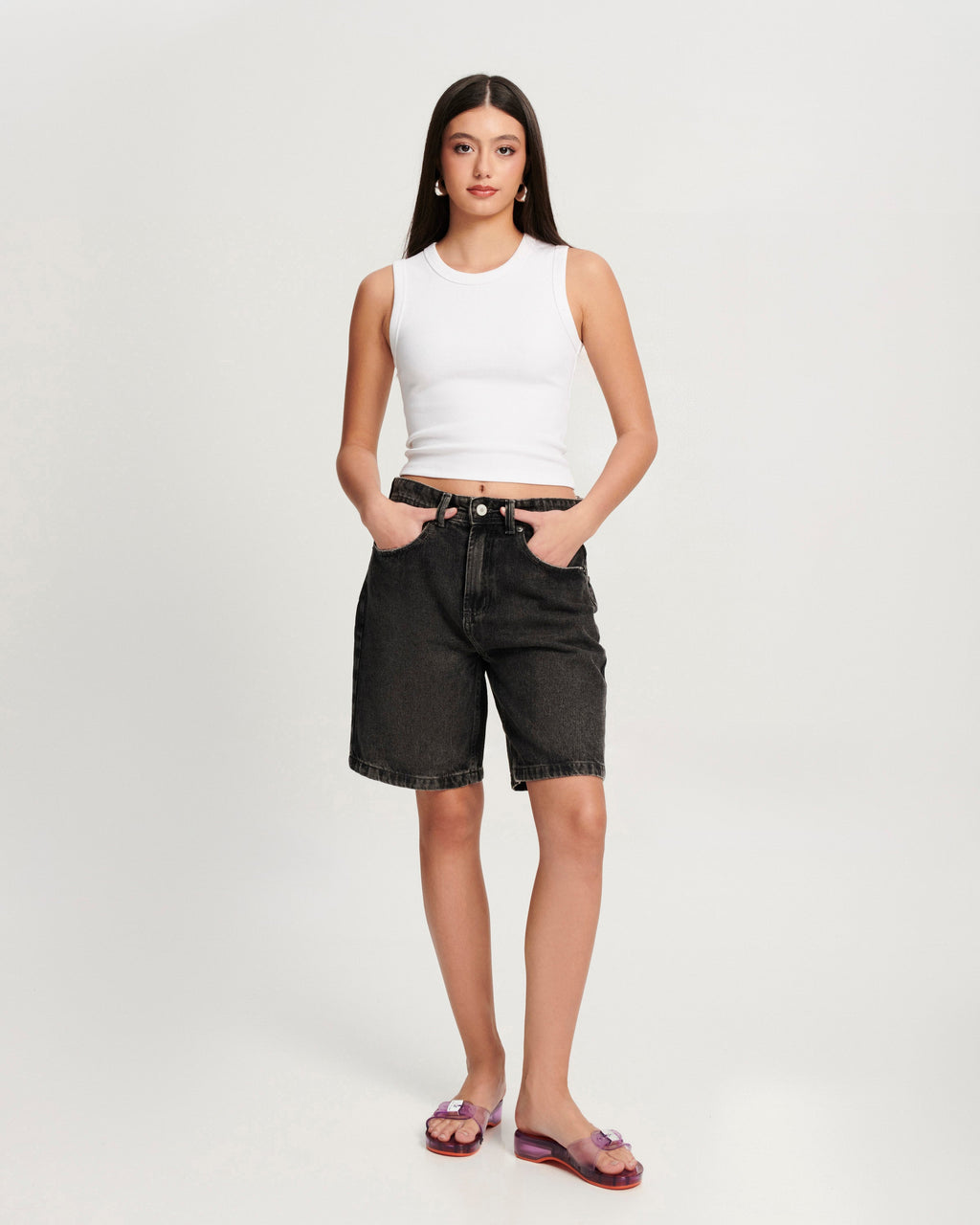 Pescura Heel sandale jelly pour femmes
